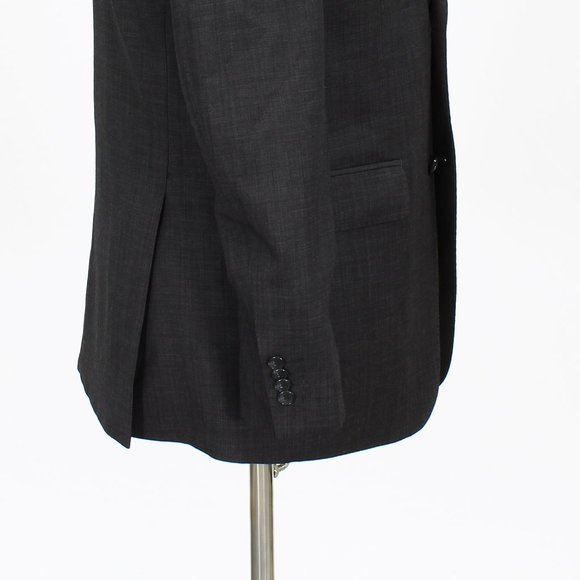 Marc Anthony 40R Gray Solid 2-Button Sport Coat Blazer Jacket V522 - Picture 6 of 11